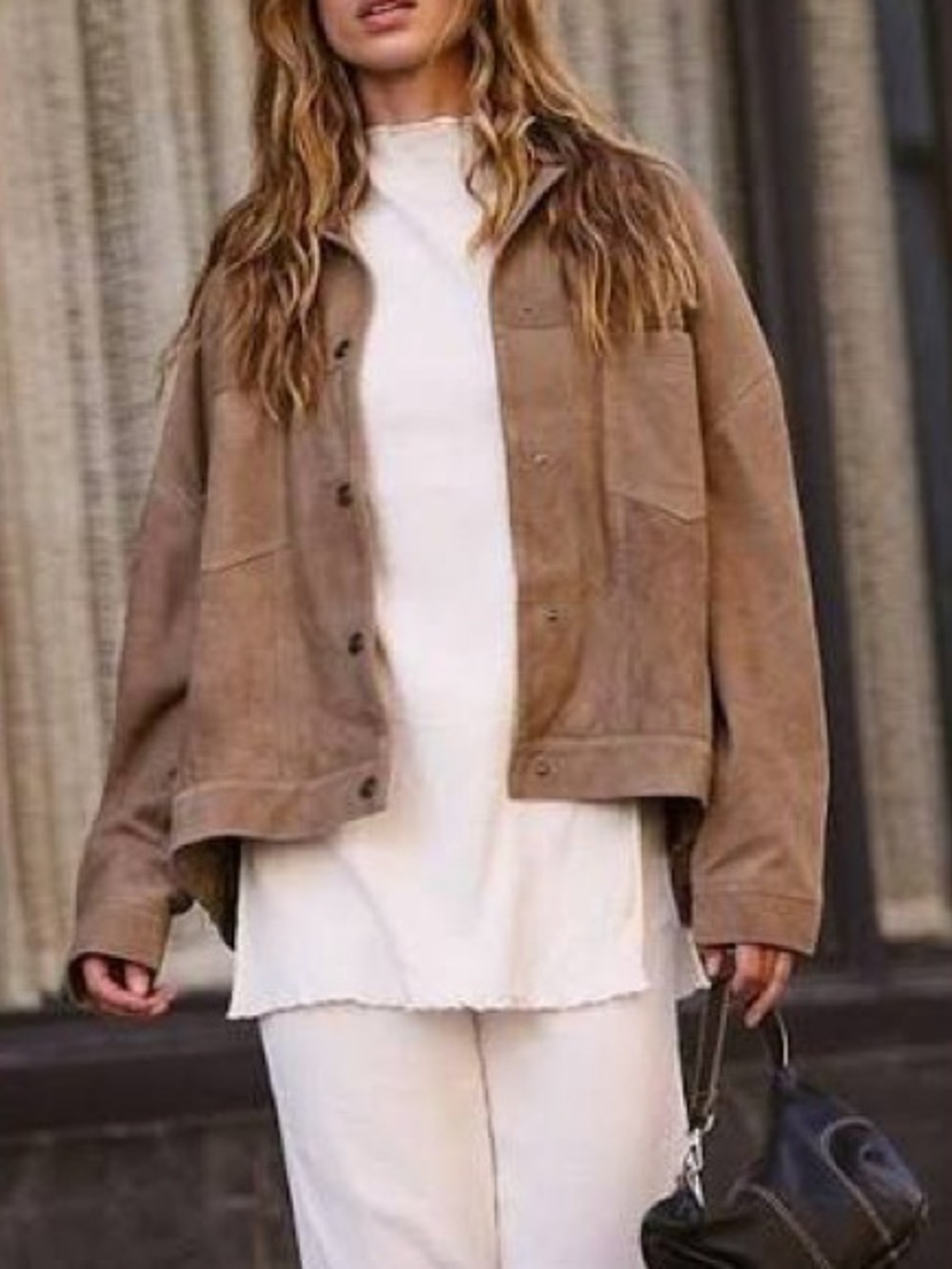 We the Free Opal Swing Suede Jacket
